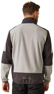 Regatta E-volve 2-laags soft shell-jack voor volwassenen Grijs - M