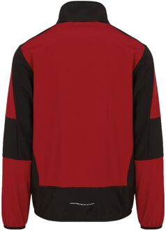 Regatta E-Volve 2-laags Soft Shell-jack voor volwassenen (Klassiek rood/zwart)