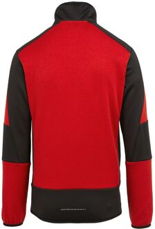 Regatta E-Volve gebreide stretch midlayer voor volwassenen (Klassiek rood/zwart) - 3XL