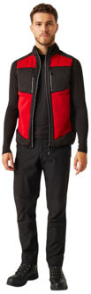 Regatta E-volve stretch hybride bodywarmer heren Rood - XXL / XXXL