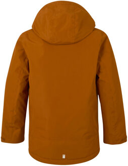 Regatta Frelton Waterdichte Jas voor Kinderen/Kinderen (Pompoen Spice/Zwart) Oranje - 14J / 164cm