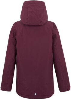 Regatta Frelton Waterdichte Jas voor Kinderen/Kinderen (Vijg/Dark Pimento) Bordeaux - 9-10J / 134-140cm