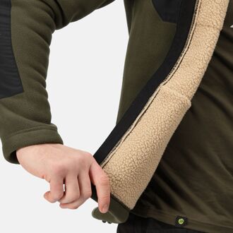 Regatta Garrison Jas met Kap voor heren (Strijkijzer/zwart) - maat S Donkergrijs