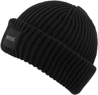 Regatta Gebreide uniseks Adult Connora Fisherman Christian Lacroix muts (Zwart)