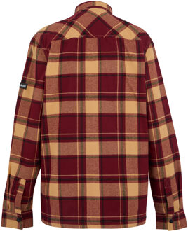 Regatta Geruite overhemd heren Spennith (Donker kastanjebruin/Licht vanille) - maat