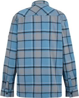 Regatta Geruite overhemd heren Spennith (Grijs/Blauw) - 2XL