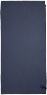 Regatta Gestreepte microvezel strandhanddoek (Marine / Wit) Navy - One Size