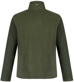 Regatta Geweldig voor Buiten Heren Thompson Half Zip Fleece Sweater (Olijfnacht) - 2XL