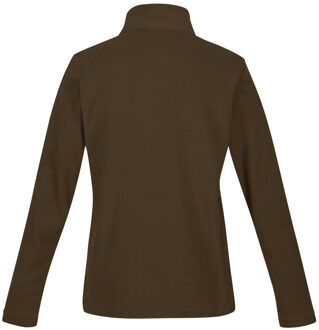 Regatta Geweldige Outdoors Dames Sweetheart 1/4 Zip Fleece Sweater (Bruin) - maat EU 48 / UK 20