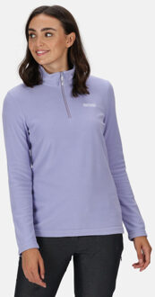 Regatta Geweldige outdoors dames sweetheart 1/4 zip fleece sweater Paars - 46