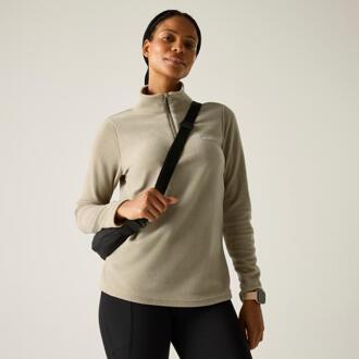 Regatta Geweldige Outdoors Dames Sweetheart 1/4 Zip Fleece Sweater (Perkament) Beige - EU 46 / UK 18