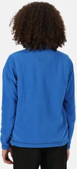 Regatta Geweldige Outdoors Kinder Hot Shot II Half Zip Fleece Hoodie (Blauw)