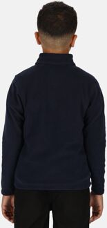 Regatta Geweldige Outdoors Kinder Hot Shot II Half Zip Fleece Hoodie (Donkerblauw/Donkerblauw) - maat 7-8J / 122-128cm Navy
