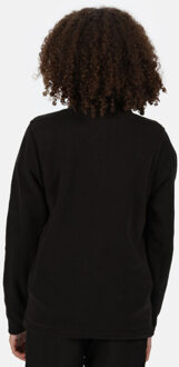 Regatta Geweldige outdoors kinder hot shot ii half zip fleece hoodie - maat 128 Zwart
