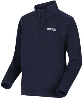Regatta Geweldige outdoors kinder hot shot ii half zip fleece hoodie - maat 164 Blauw