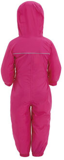 Regatta Geweldige outdoors peuter puddle iv waterbestendige regenpak - maat 92 Roze