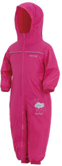 Regatta Geweldige outdoors peuter puddle iv waterbestendige regenpak Roze - 104