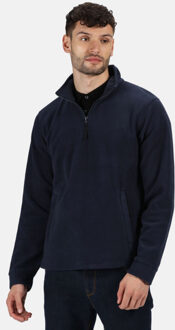 Regatta Geweldige outdoors unisex thor overhead half zip anti-pluis fleece sweater (170 gsm) Blauw - XL