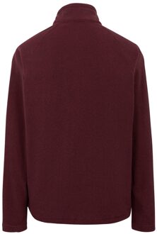 Regatta Great Outdoors - Heren Montes Fleece Sweater met Trechter Nek (Donker kastanjebruin/zwart)