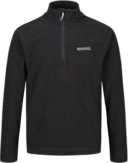 Regatta Great Outdoors - Heren Montes Fleece Sweater met Trechter Nek (Zwart)