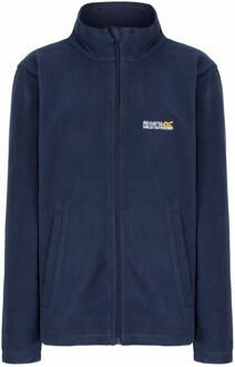 Regatta Groot Buitenshuis Kinderen/Kinderen King II Lichtgewicht Full Zip Fleece Jasje (Marine/Navy) - maat 7-8J / 122-128cm