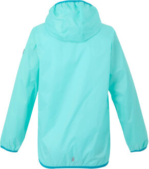 Regatta Groot Buitenshuis Kinderen/Kinderen Lever II Packaway Rain Jacket (Aruba Blauw/Exotische Pluim) Middelblauw - 13J / 158cm