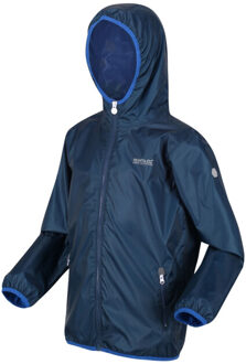Regatta Groot buitenshuis kinderen/kinderen lever ii packaway rain jacket Blauw - 116