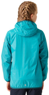 Regatta Groot buitenshuis kinderen/kinderen lever ii packaway rain jacket Geel - 104