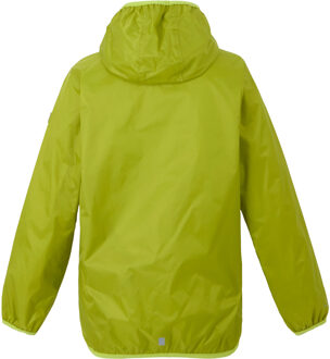 Regatta Groot Buitenshuis Kinderen/Kinderen Lever II Packaway Rain Jacket (Grenoble groen/wild lime) Limoengroen - 14J / 164cm