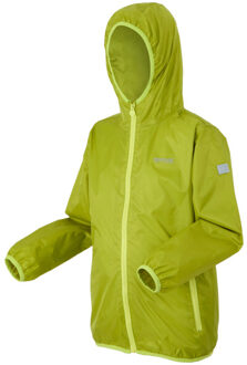 Regatta Groot buitenshuis kinderen/kinderen lever ii packaway rain jacket Groen - 116