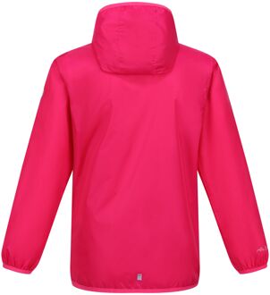 Regatta Groot Buitenshuis Kinderen/Kinderen Lever II Packaway Rain Jacket (Roze drankje)