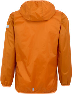Regatta Groot Buitenshuis Kinderen/Kinderen Lever II Packaway Rain Jacket (Vos/Bloeiende goudsbloem) Oranje - 13J / 158cm