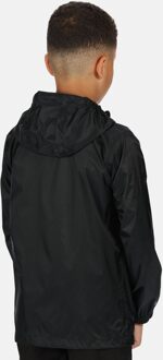 Regatta Groot buitenshuis kinderen/kinderen pakket it jasje iii waterdichte packaway - maat 11-12J / 146-152cm Zwart