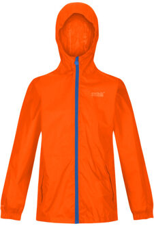 Regatta Groot buitenshuis kinderen/kinderen pakket it jasje iii waterdichte packaway zwart Blauw - 152