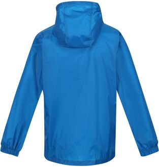 Regatta Groot buitenshuis kinderen/kinderen pakket it jasje iii waterdichte packaway zwart Blauw