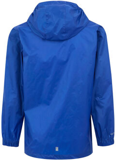 Regatta Groot buitenshuis kinderen/kinderen pakket it jasje iii waterdichte packaway zwart Indigoblauw - 13J / 158cm
