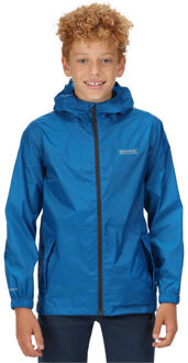 Regatta Groot buitenshuis kinderen/kinderen pakket it jasje iii waterdichte packaway zwart Paars - 104