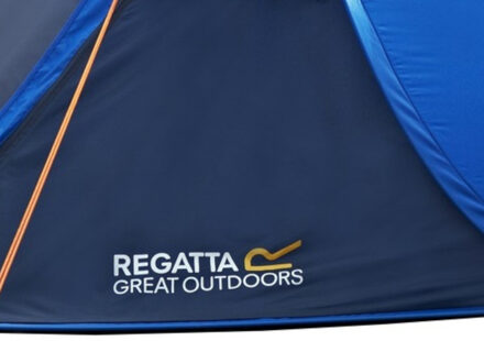 Regatta Groot Buitenshuis Malawi 2 Man Pop Up Tent (Blauw/Zeegrijs)