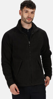 Regatta Grote buiten unisex sigma symmetrie zwaargewicht anti-pill fleece zip up jacket (380 gsm) Zwart - L
