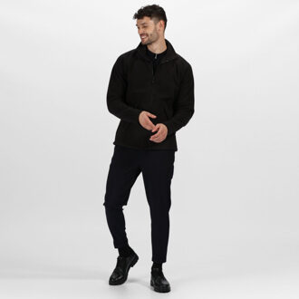 Regatta Grote buiten unisex sigma symmetrie zwaargewicht anti-pill fleece zip up jacket (380 gsm) Zwart - M