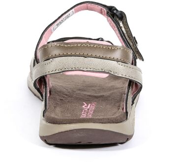 Regatta Grote buiten vrouwen/dames lady santa cruz open teen sandalen Veelkleurig