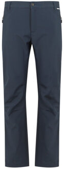 Regatta Grote buitenshuis heren avontuur tech geo ii windbestendige lange been softshell-broek Blauw