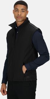 Regatta Grote Buitenshuis Heren Zandstorm Mouwloze Ritssluiting Bodywarmer (Zwart)