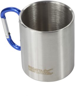 Regatta Grote buitenshuis stalen karabijnhaak/beker Zilver