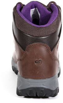 Regatta Grote Outdoor Vrouwen/dames Bainsford Waterdichte Wandelschoenen (Kastanje/alpine Paars) - maat Kastanjebruin