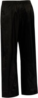 Regatta Grote Unisex Stormbreak Buitenshuis Waterdicht Over Broek (Zwart) - 3-4J / 98-104cm