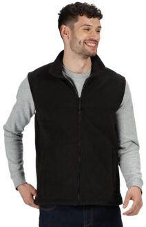 Regatta Haber ii full-zip bodywarmer fleece anti-pill jacket (250 gsm) Zwart - L