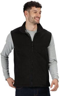 Regatta Haber II Full-Zip Bodywarmer Fleece Anti-Pill Jacket (250 GSM) (Zwart) - maat L
