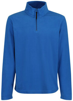 Regatta Heren 170 series anti-pill zip neck micro fleece - maat M Blauw