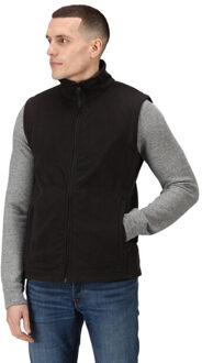 Regatta Heren 210 microfleece bodywarmer / gilet Zwart - XL